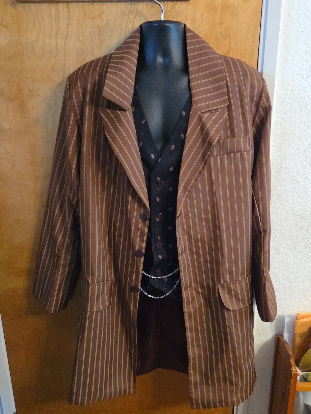 Harry Potter Sirius Black Jacket And Vest Combo Costume Charades Size XL